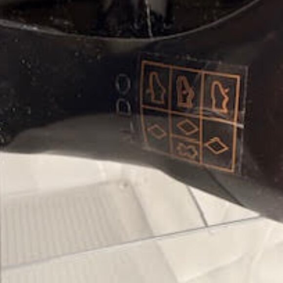 ALDO Black Patent Leather Round Pointed Toe Block Heel Ankle Boots Size 11 - Picture 10 of 13